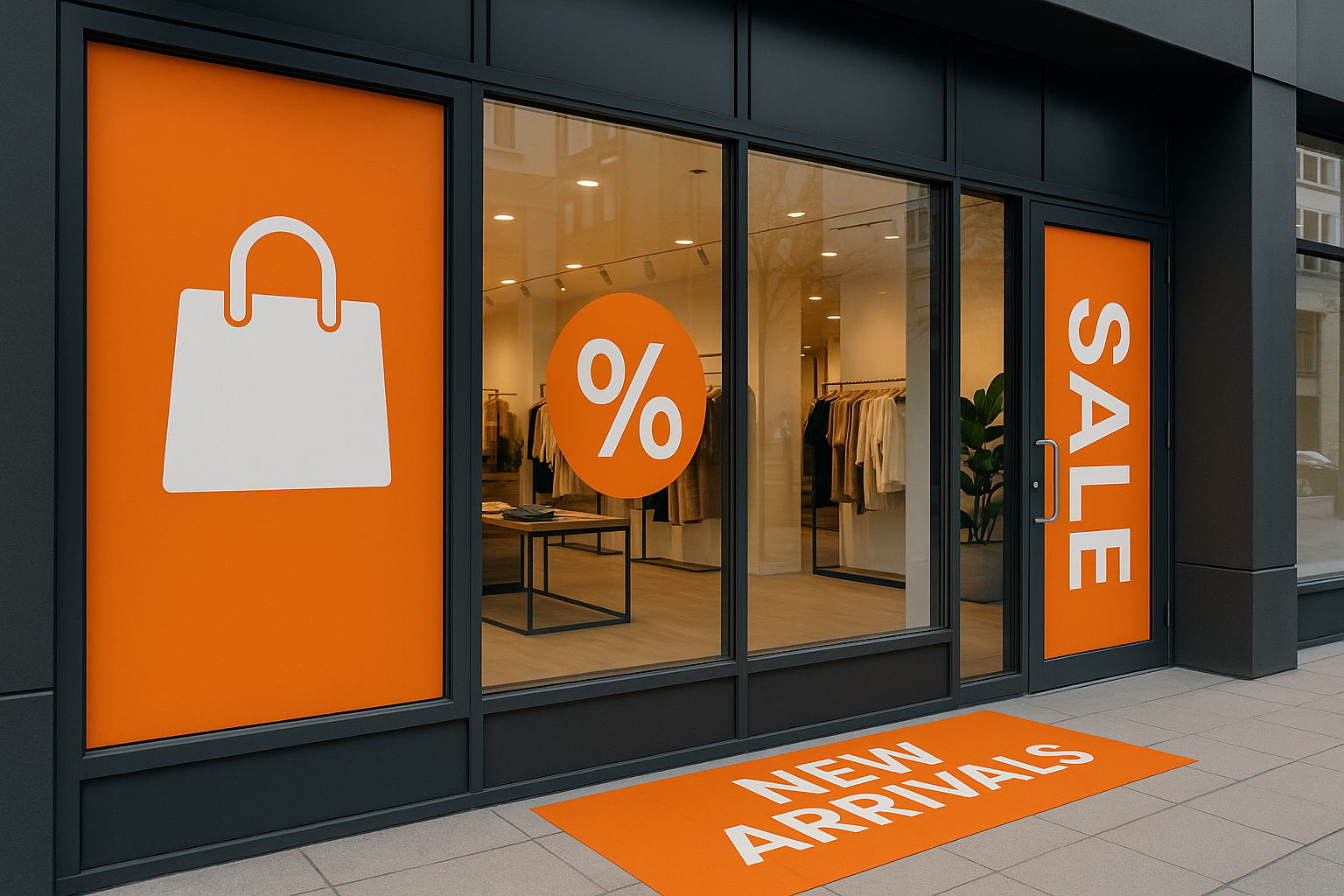 Using Wall, Floor & Window Decals to Transform Your Shopfront